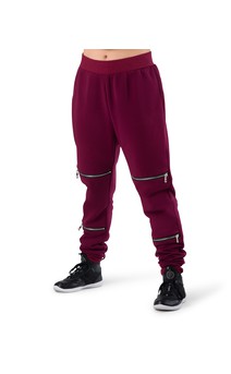Click for more information about Zipper Detail Athletic Jogger